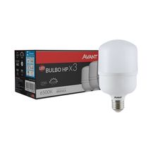 KIT LAMPADA LED BULBO AVANT 20W E27 BIV 6500K C/3 UNIDADES